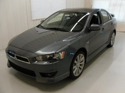Graphite Gray Pearl Mitsubishi Lancer GTS.  Click to enlarge.