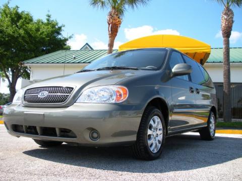 Sage Green Metallic Kia Sedona LX. Click to enlarge. Sage Green Metallic Kia Sedona LX. Click to enlarge.