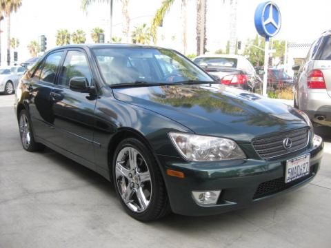 Imperial Jade Green Mica Lexus IS 300.  Click to enlarge.