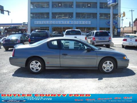 Medium Gray Metallic Chevrolet Monte Carlo SS.  Click to enlarge.
