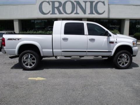 Bright White Dodge Ram 2500 SXT Mega Cab 4x4. Click to enlarge. Bright White Dodge Ram 2500 SXT Mega Cab 4x4. Click to enlarge.