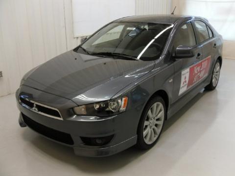 Graphite Gray Pearl Mitsubishi Lancer Sportback GTS.  Click to enlarge.