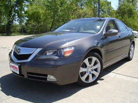 Grigio Metallic Acura RL 3.7 AWD Sedan.  Click to enlarge.
