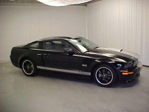 Black Ford Mustang GT Premium Coupe.  Click to enlarge.