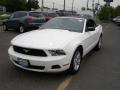 2010 Ford Mustang V6 Convertible Performance White