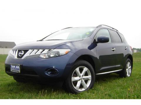 Deep Sapphire Metallic Nissan Murano S AWD.  Click to enlarge.