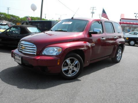 Cardinal Red Metallic Chevrolet HHR LT.  Click to enlarge.
