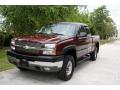 2003 Chevrolet Silverado 2500HD LS Extended Cab 4x4 Dark Carmine Red Metallic