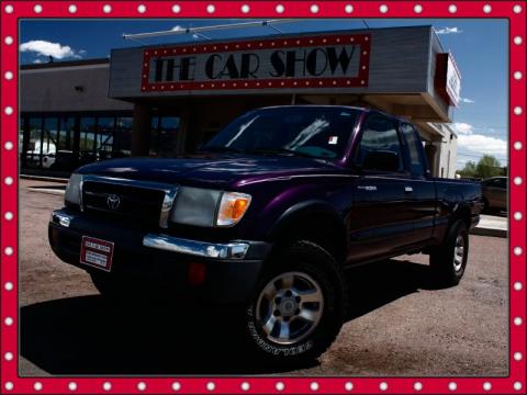 Mystic Purple Mica Toyota Tacoma V6 TRD Extended Cab 4x4.  Click to enlarge.