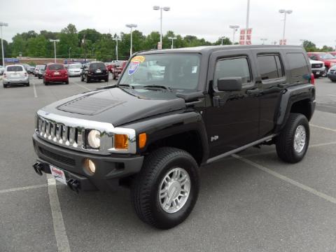 Black Hummer H3 .  Click to enlarge.