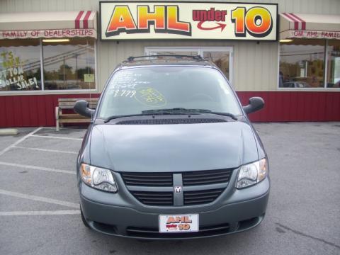 Magnesium Green Pearl Dodge Caravan SXT.  Click to enlarge.