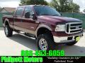 2006 Ford F250 Super Duty Lariat Crew Cab 4x4 Dark Toreador Red Metallic