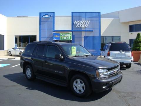 Dark Gray Metallic Chevrolet TrailBlazer LS 4x4.  Click to enlarge.