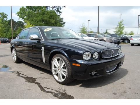 Celestial Black Jaguar XJ Super V8 Portfolio.  Click to enlarge.