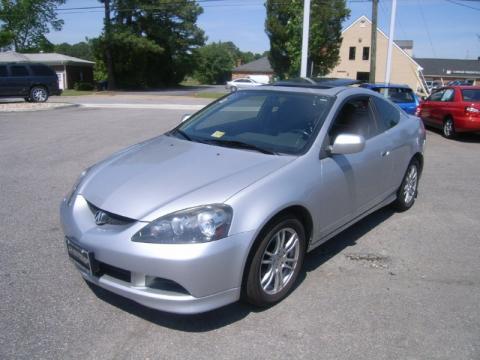 Satin Silver Metallic Acura RSX Sports Coupe.  Click to enlarge.