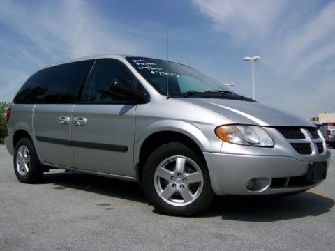 Bright Silver Metallic Dodge Caravan SXT.  Click to enlarge.