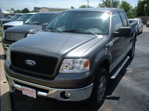 Dark Shadow Grey Metallic Ford F150 XLT SuperCab 4x4.  Click to enlarge.