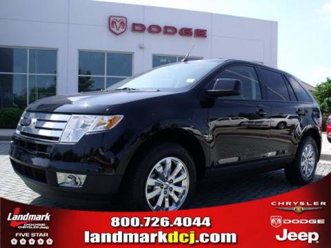 Black Ford Edge SEL.  Click to enlarge.