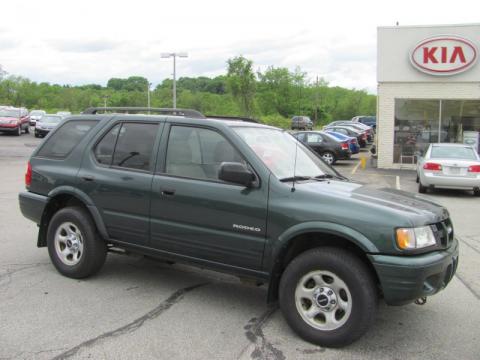 Mistral Green Isuzu Rodeo S 4WD.  Click to enlarge.