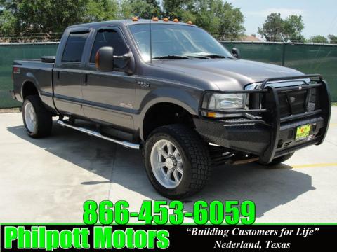 Dark Shadow Grey Metallic Ford F250 Super Duty FX4 Crew Cab 4x4.  Click to enlarge.