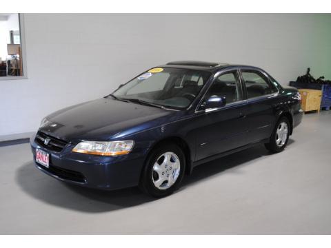 Deep Velvet Blue Pearl Honda Accord EX Sedan.  Click to enlarge.