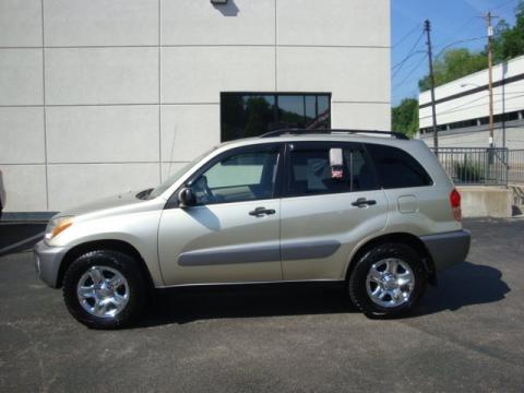 Vintage Gold Metallic Toyota RAV4 4WD.  Click to enlarge.