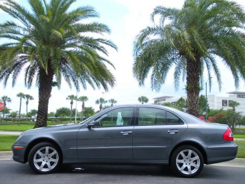 Flint Grey Metallic Mercedes-Benz E 350 4Matic Sedan.  Click to enlarge.