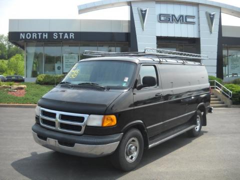 Black Dodge Ram Van 3500 Commercial.  Click to enlarge.