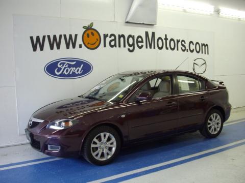 Phantom Purple Mica Mazda MAZDA3 i Sport Sedan.  Click to enlarge.
