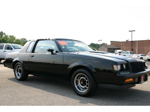 Black Buick Regal Grand National.  Click to enlarge.