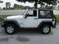 2007 Jeep Wrangler X 4x4 Stone White