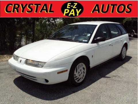 White Saturn S Series SW2 Wagon.  Click to enlarge.