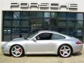 2007 Porsche 911 Carrera S Coupe Arctic Silver Metallic