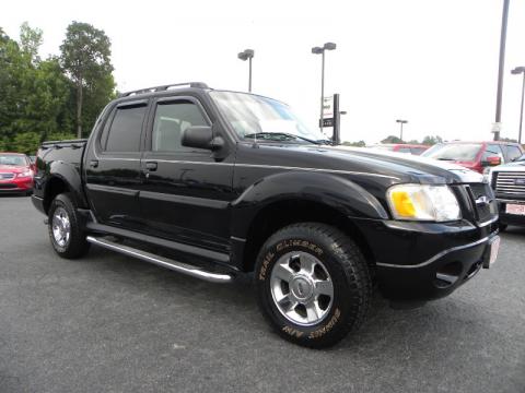 Black Clearcoat Ford Explorer Sport Trac Adrenalin.  Click to enlarge.