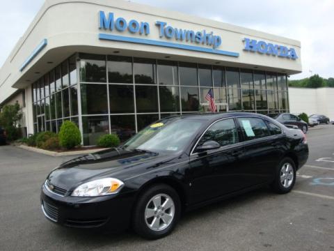 Black Chevrolet Impala LT.  Click to enlarge.