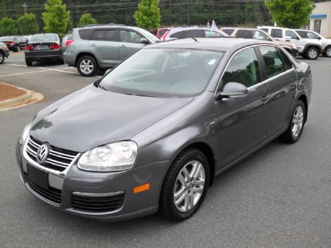 Platinum Grey Metallic Volkswagen Jetta Wolfsburg Edition Sedan.  Click to enlarge.