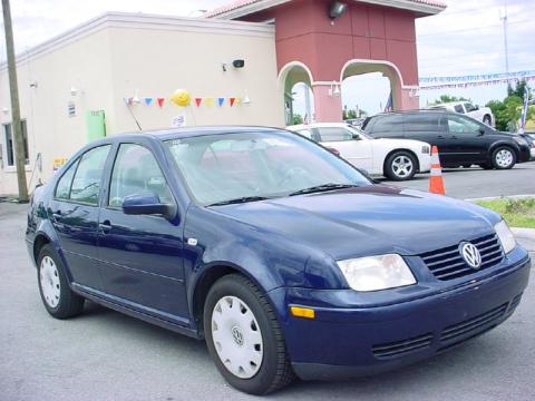 Indigo Blue Volkswagen Jetta GL Sedan.  Click to enlarge.