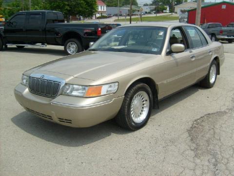 Harvest Gold Metallic Mercury Grand Marquis LS.  Click to enlarge.