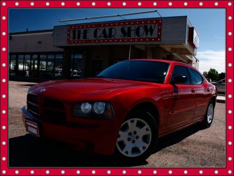 Inferno Red Crystal Pearl Dodge Charger SE.  Click to enlarge.