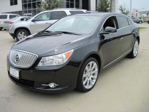 Carbon Black Metallic Buick LaCrosse CXS.  Click to enlarge.