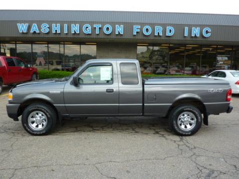 Dark Shadow Grey Metallic Ford Ranger XLT SuperCab 4x4.  Click to enlarge.