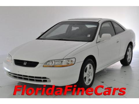 Taffeta White Honda Accord EX V6 Coupe.  Click to enlarge.