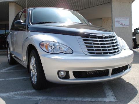 Two Tone Silver/Black Chrysler PT Cruiser Couture Edition.  Click to enlarge.