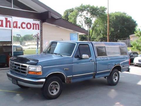 Bimini Blue Metallic Ford F150 XLT Regular Cab.  Click to enlarge.