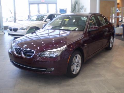 Barbera Red Metallic BMW 5 Series 528i xDrive Sedan.  Click to enlarge.