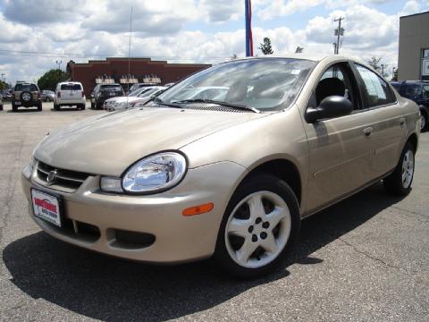 Light Almond Pearl Metallic Dodge Neon SE.  Click to enlarge.