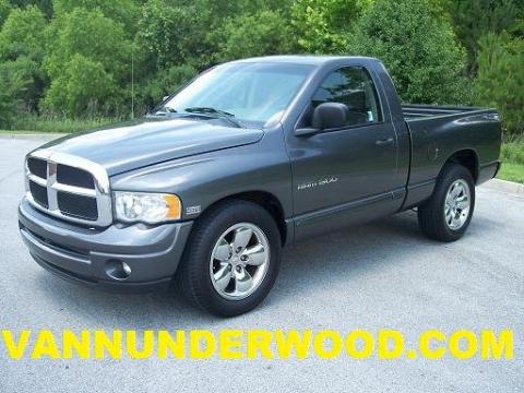 Graphite Metallic Dodge Ram 1500 SLT Regular Cab.  Click to enlarge.