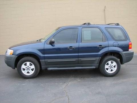 2003 Ford Escape. True Blue Metallic 2003 Ford