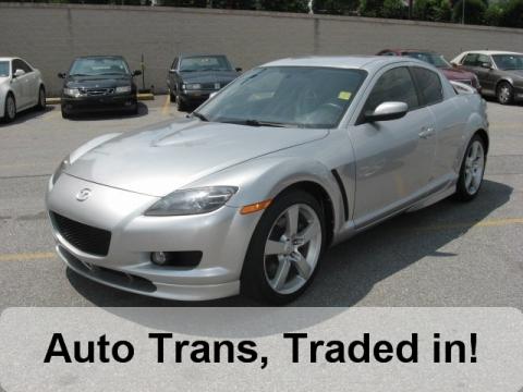 Sunlight Silver Metallic Mazda RX-8 Sport.  Click to enlarge.
