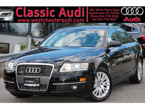 Brilliant Black Audi A6 3.2 quattro Sedan.  Click to enlarge.